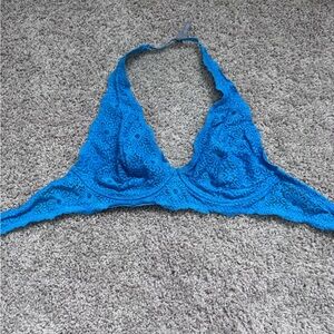 Aerie Vibrant Blue Lace Bralette